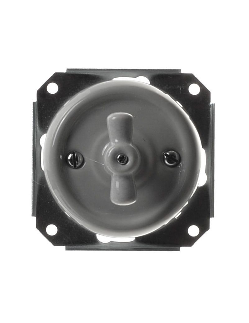 RETRO LOFT CERAMIC FLUSH-MOUNTED BELL BUTTON