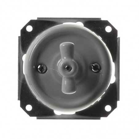 RETRO LOFT CERAMIC FLUSH-MOUNTED BELL BUTTON