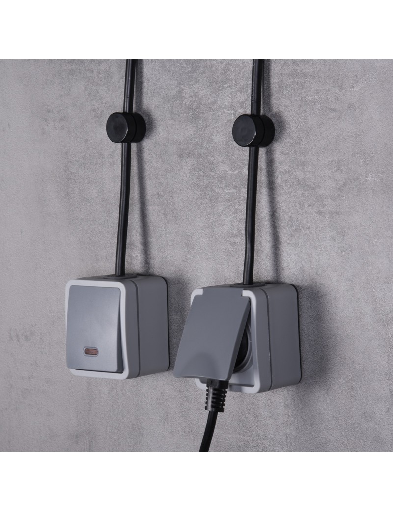 EGYLÉPCSŐS FALRA SZERELHETŐ LED KAPCSOLÓ...