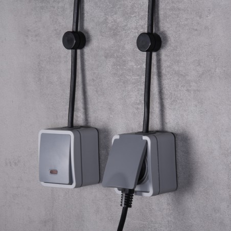 EGYLÉPCSŐS FALRA SZERELHETŐ LED KAPCSOLÓ INDUSTRIAL IP54 JLM