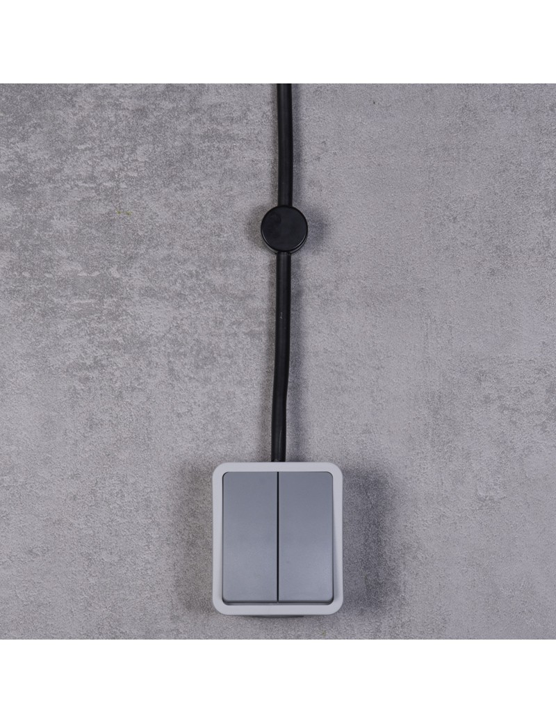 KETTŐS LÉPCSŐKAPCSOLÓ FALRA SZERELHETŐ...