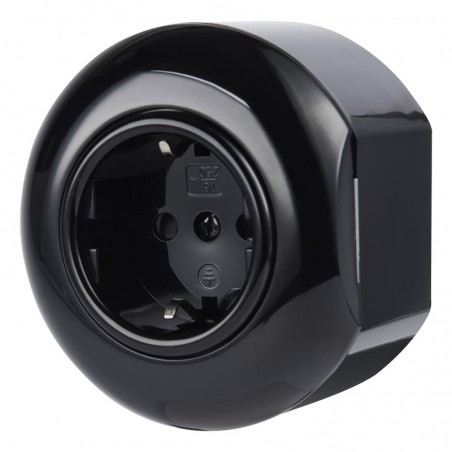 GNIAZDO 230V SCHUKO KOŃCOWE