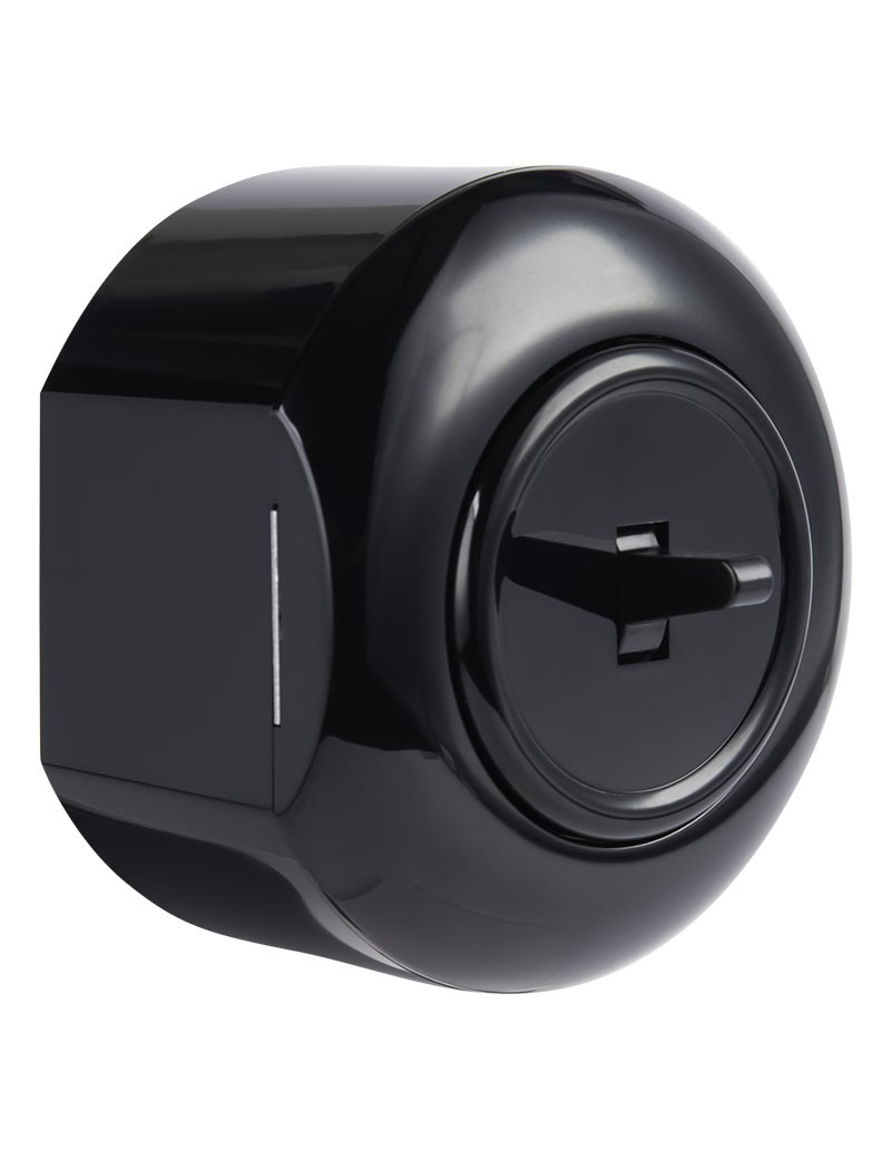 LOFT KAPCSOLÓ SZIMPLA FEKETE FALRA SZERELHETŐ...