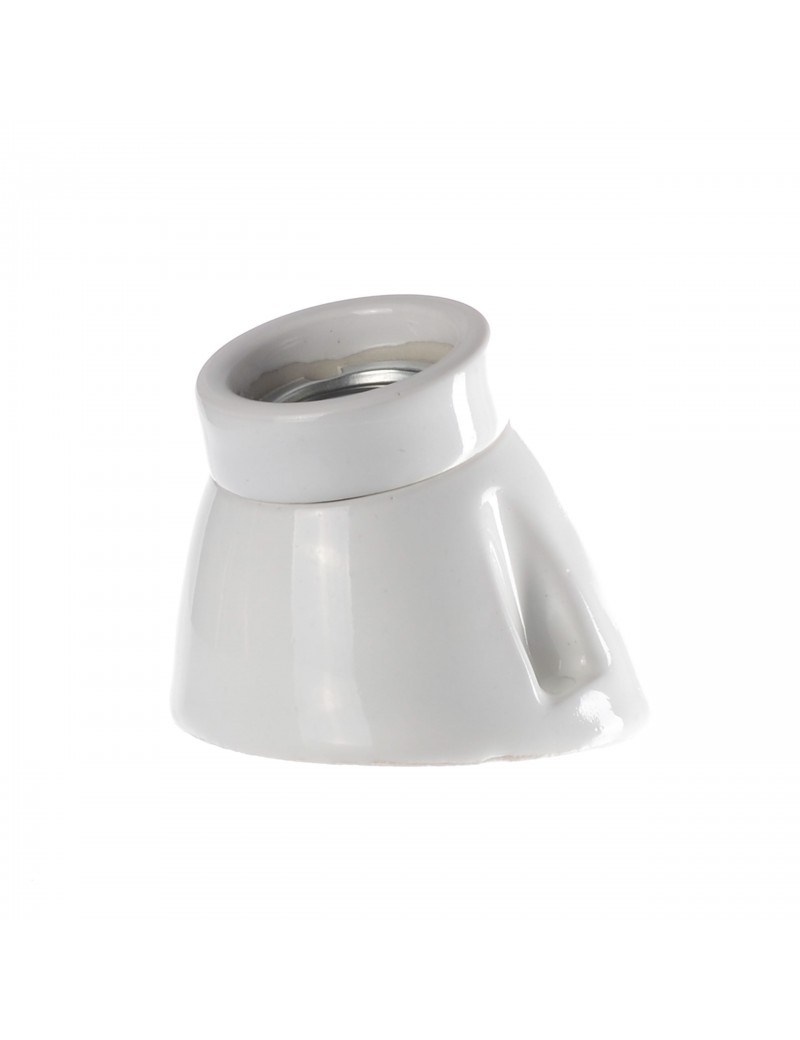 UCHWYT ŻARÓWKI E27 UKOŚNY