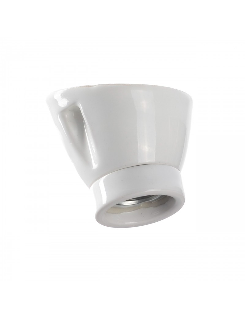 UCHWYT ŻARÓWKI E27 UKOŚNY