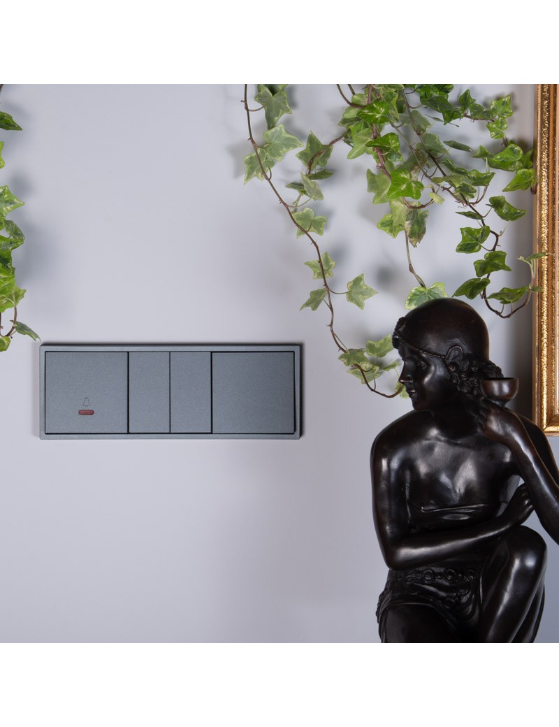 MODERN FALSÍK ALATTI CSENGŐKAPCSOLÓ GRAFIT...