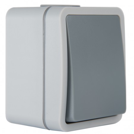 EGYLÉPCSŐS KAPCSOLÓ FALRA SZERELHETŐ INDUSTRIAL IP54 JLM VÍZÁLLÓ