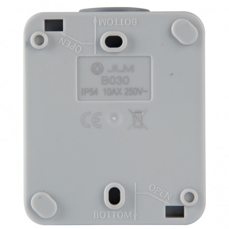 EGYLÉPCSŐS KAPCSOLÓ FALRA SZERELHETŐ INDUSTRIAL IP54 JLM VÍZÁLLÓ