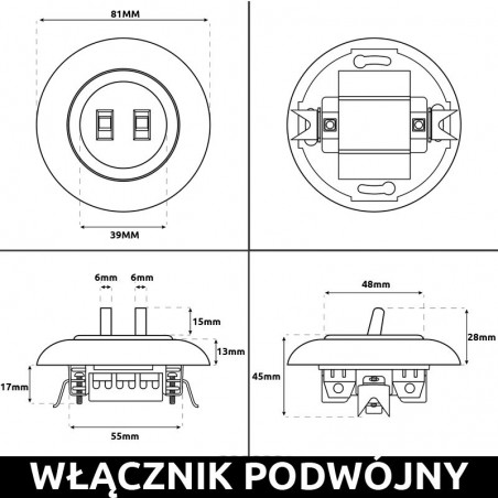 WŁĄCZNIK PODWÓJNY
