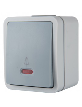 WŁĄCZNIK DZWONKOWY LED IP54