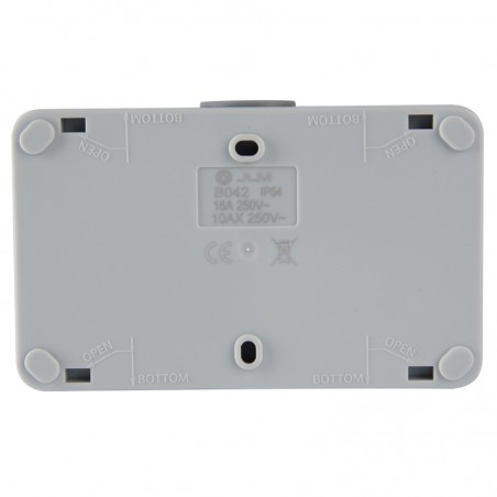 EGYKAPCSOLÓS KAPCSOLÓ + FALRA SZERELHETŐ ALJZAT INDUSTRIAL IP54 JLM