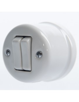 RETRO LOFT CERAMIC DOUBLE TRACK SWITCH