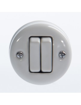 RETRO LOFT CERAMIC DOUBLE TRACK SWITCH 2