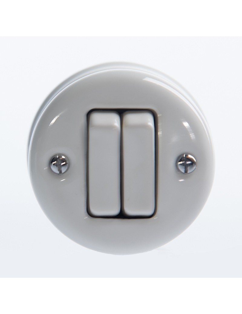 RETRO LOFT CERAMIC SWITCH CONTROLING BLINDS