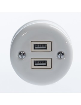 GNIAZDO 2xUSB 2