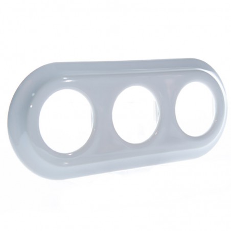 KERÁMIA KERET HÁROMSZOROS FEHÉR