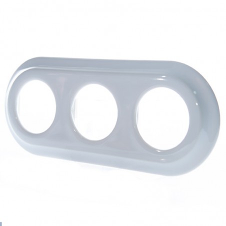 KERÁMIA KERET HÁROMSZOROS FEHÉR