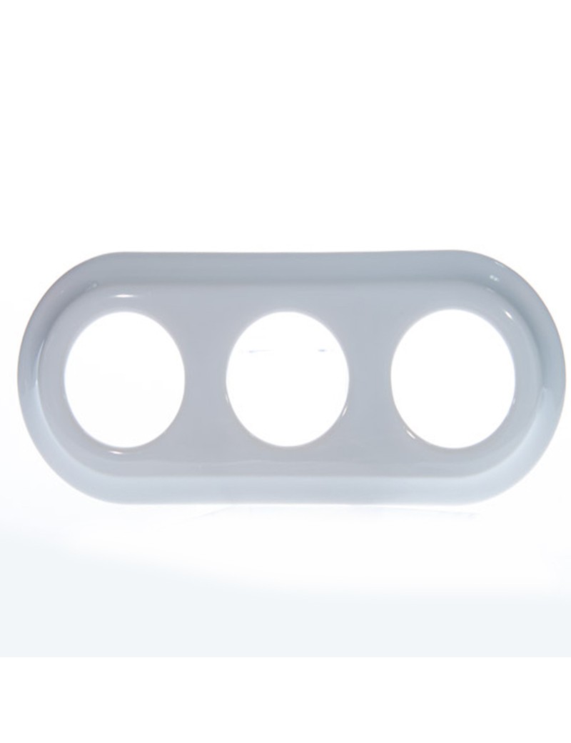 KERÁMIA KERET HÁROMSZOROS FEHÉR