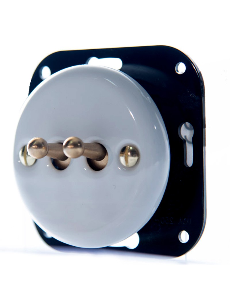 KERÁMIA FALSÍK ALATTI KAPCSOLÓ KÉTSÁVOS KAROS...