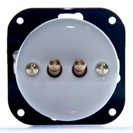 KERÁMIA FALSÍK ALATTI KAPCSOLÓ KÉTSÁVOS KAROS FEHÉR