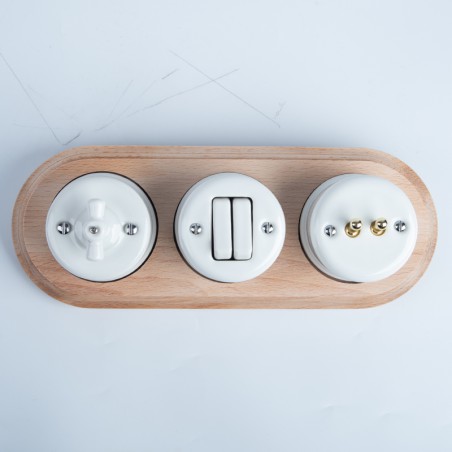 Marco triple – Color natural