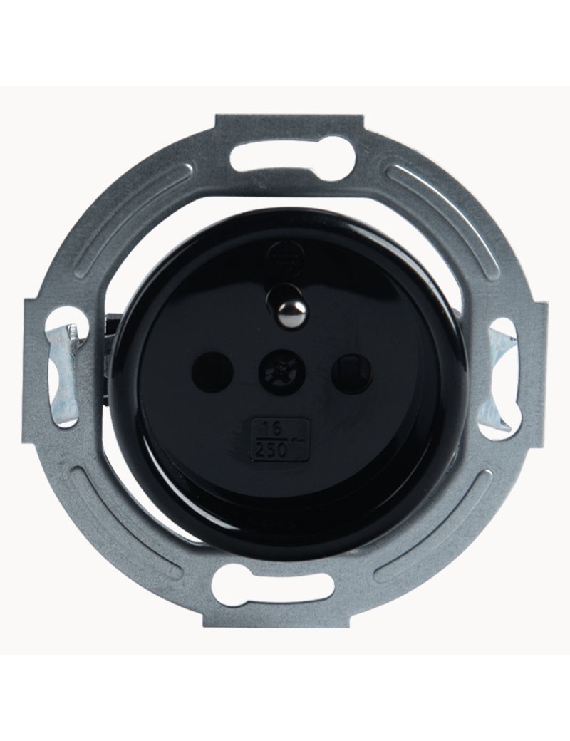 LOFT ENCHUFE 230V CON PIN NEGRO JLM SIN MARCO