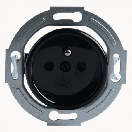 LOFT ENCHUFE 230V CON PIN NEGRO JLM SIN MARCO