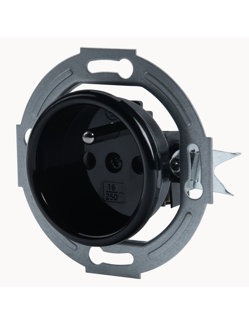 LOFT ENCHUFE 230V CON PIN NEGRO JLM SIN MARCO