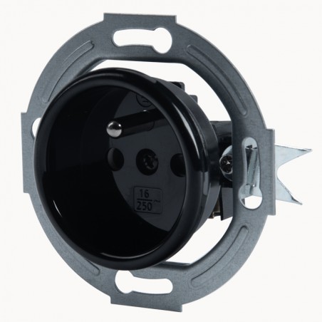 LOFT ENCHUFE 230V CON PIN NEGRO JLM SIN MARCO