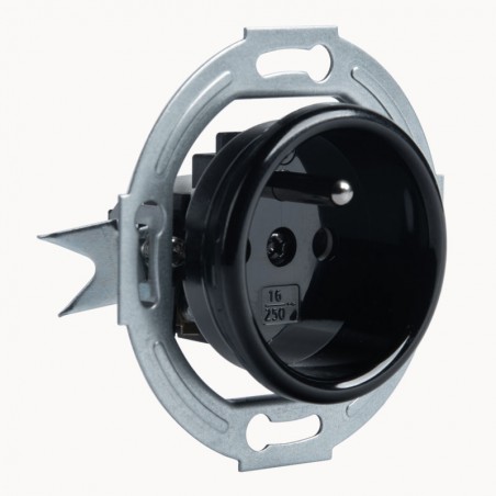 LOFT ENCHUFE 230V CON PIN NEGRO JLM SIN MARCO