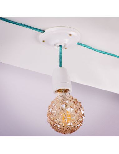 KABEL ZASILAJĄCY W OPLOCIE 230V 2x0,75mm 1,8m...