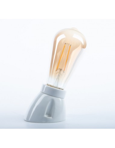 UCHWYT ŻARÓWKI E27 UKOŚNY