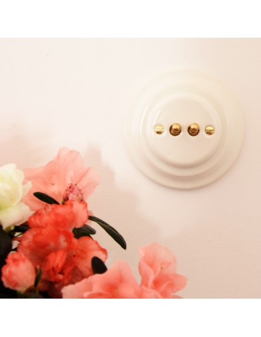 KERÁMIA FALSÍK ALATTI KAPCSOLÓ KÉTSÁVOS KAROS...