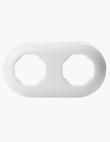 LOFT DOUBLE FRAME 156x85mm WHITE JLM