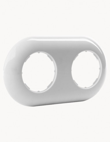 LOFT DOUBLE FRAME 156x85mm WHITE JLM