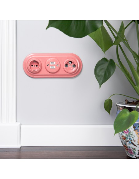 GNIAZDO 2xUSB