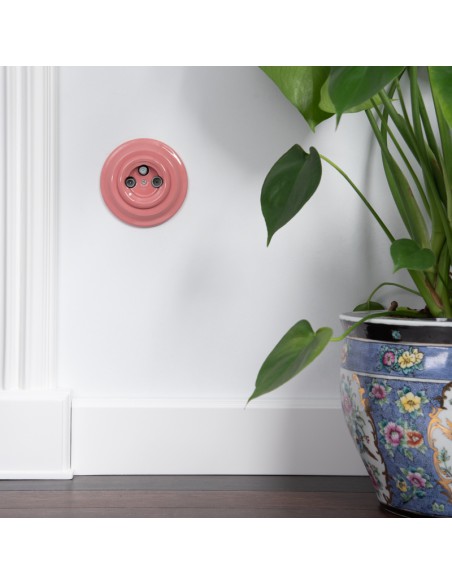 KERÁMIA KERET EGYSZERHASZNÁLATOS RETRO SÜLLYESZTETT LAZAC PASZTELL