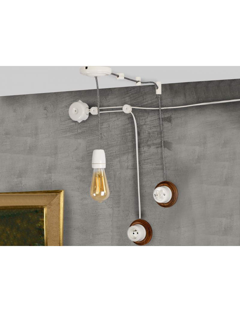 CERAMIC SURFACE-MOUNTED BOX WHITE 78x45 2PN05W