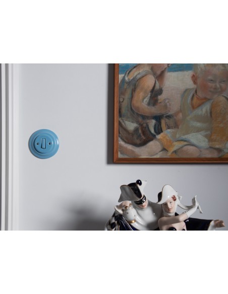 RETRO LOFT CERAMIC SINGLE-MOUNTED FLUSH-MOUNTED SWITCH