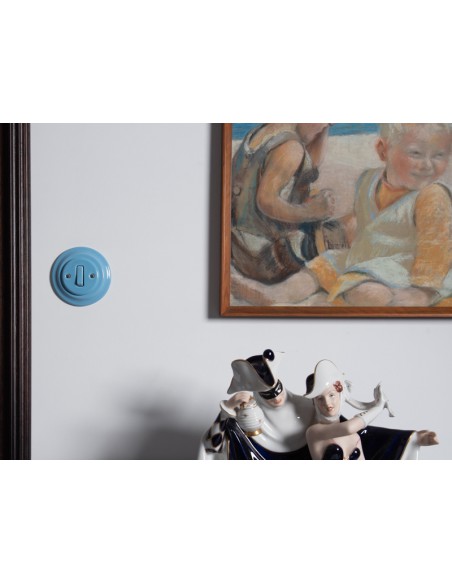 RETRO LOFT CERAMIC SINGLE-MOUNTED FLUSH-MOUNTED SWITCH