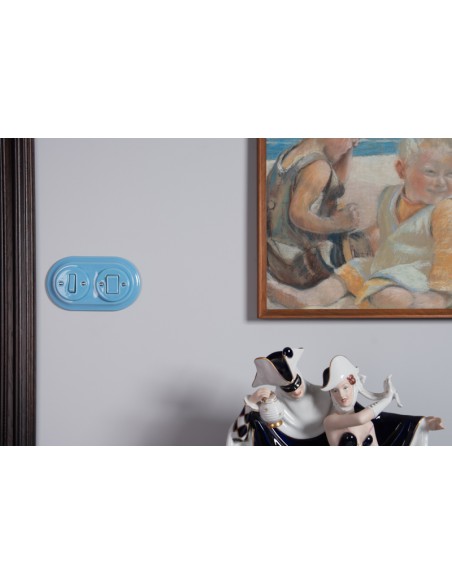 RETRO LOFT CERAMIC SINGLE-MOUNTED FLUSH-MOUNTED SWITCH