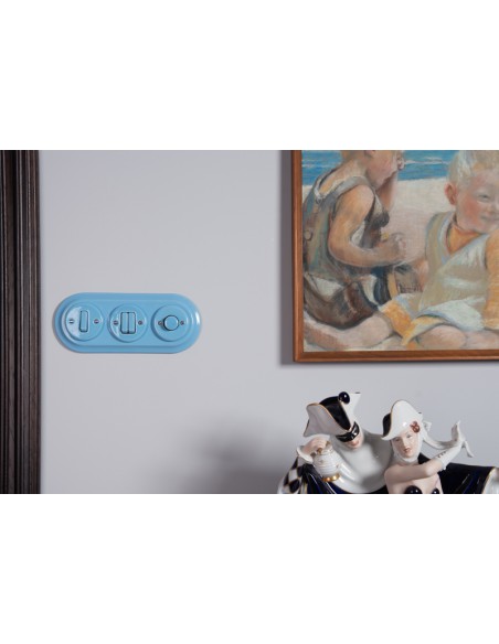 RETRO LOFT CERAMIC SINGLE-MOUNTED FLUSH-MOUNTED SWITCH