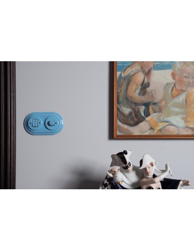 RETRO LOFT CERAMIC SWITCH CONCEALED DOUBLE STAIR