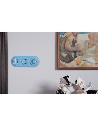 Interrupteur croisé à touche