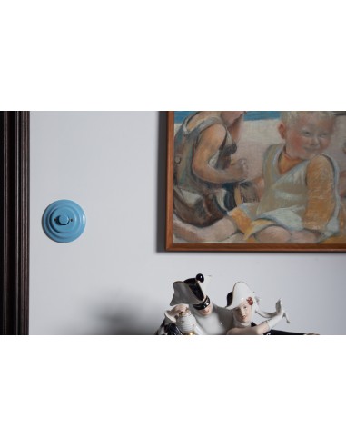 SINGLE PSTELE AZURE CERAMIC FRAME 2PF01W