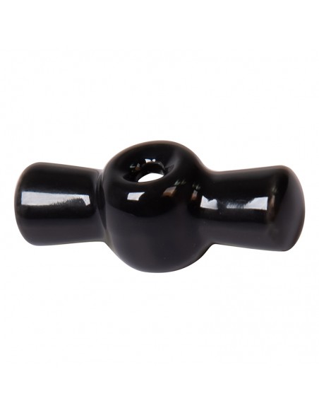 KERÁMIA RETRO KAPCSOLÓGOMB FEKETE