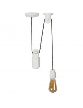 KERAMICKÉ STROPNÉ KOLESO BIELE 2