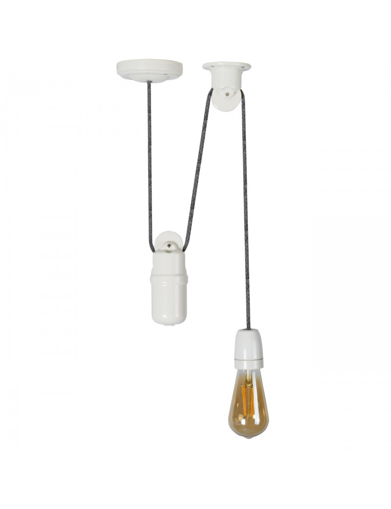 KERAMICKÉ STROPNÍ KOLO BÍLÉ