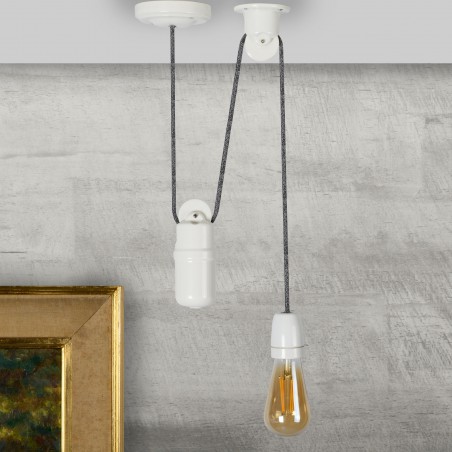 KERAMICKÉ STROPNÍ KOLO BÍLÉ