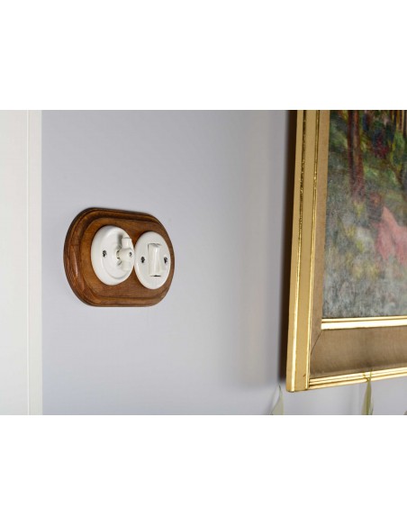 RETRO LOFT CERAMIC SINGLE-MOUNTED FLUSH-MOUNTED SWITCH